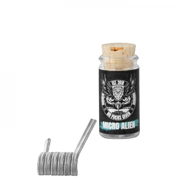 Aenigma Clouds Micro Alien V2a Handmade Prebuilt Coils (2er Pack)