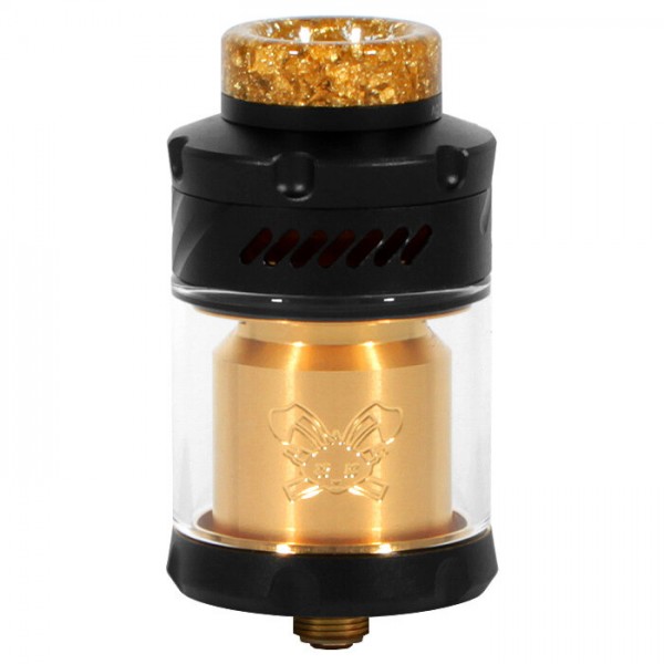 Hellvape Dead Rabbit 3 RTA 6th Anniversary Edition Black Gold